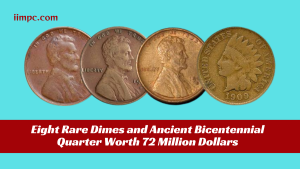 Eight Rare Dimes and Ancient Bicentennial Quarter Worth 72 Million Dollars Each Are Still in Circulation